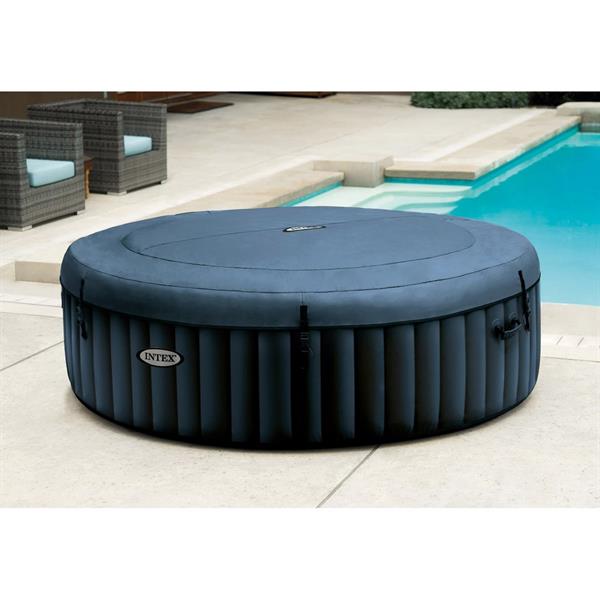 Piscina PureSpa Intex gonfiabile 6 persone blu navy