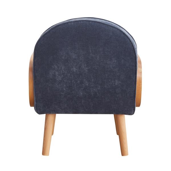 Poltroncina da salotto design nordico blu - Doris