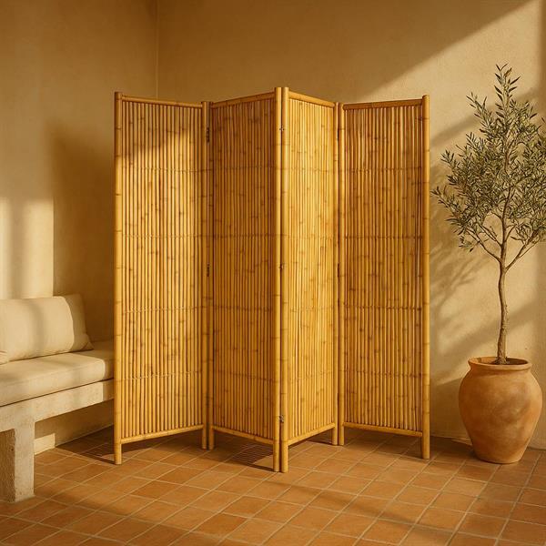 Paravento in bambù esterno 160x180 cm