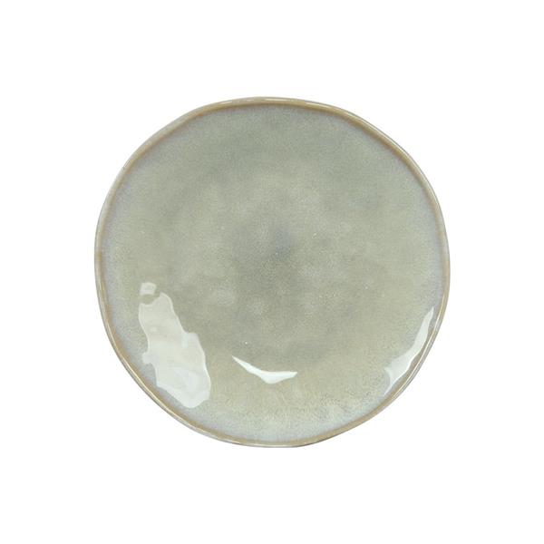 Servizio 18 piatti in ceramica design moderno verde pastello - Elen