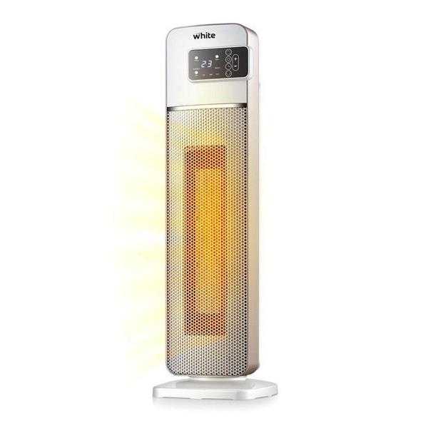 Stufa elettrica a torre con display a LED touch screen 2000W