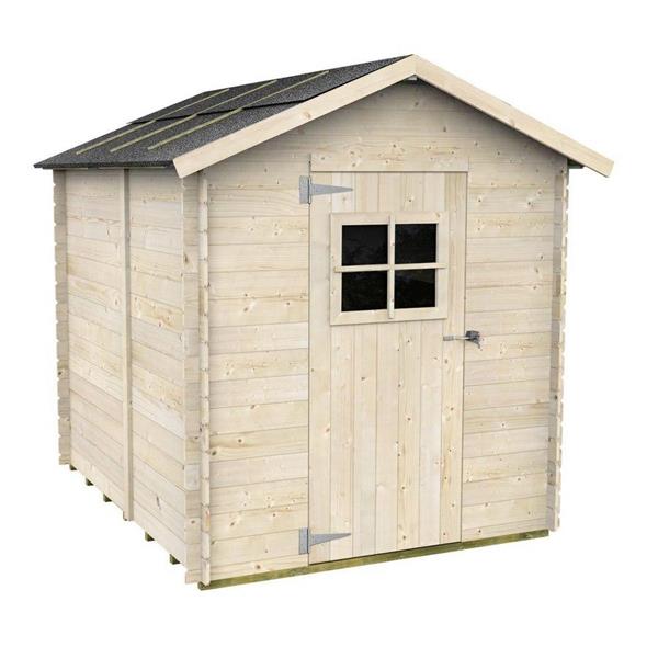 Casetta da giardino in legno 178x218cm porta singola – Gaeta