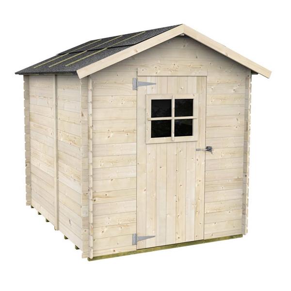 Casetta da giardino in legno 178x218cm porta singola – Gaeta