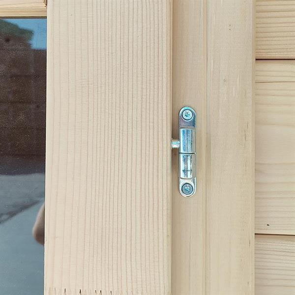 Casetta da esterno porta utensili da giardino 296x249x219cm porta doppia - Opera