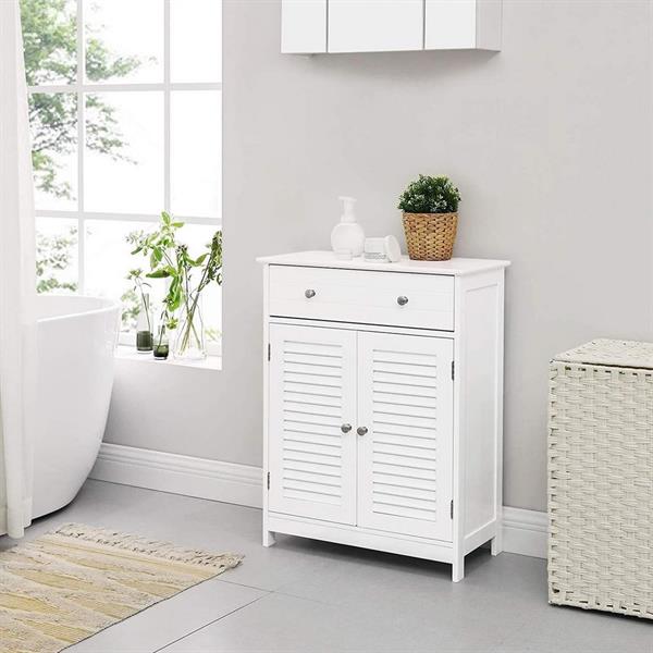 Mobiletto da bagno in legno 60x35x87 cm - Jessica