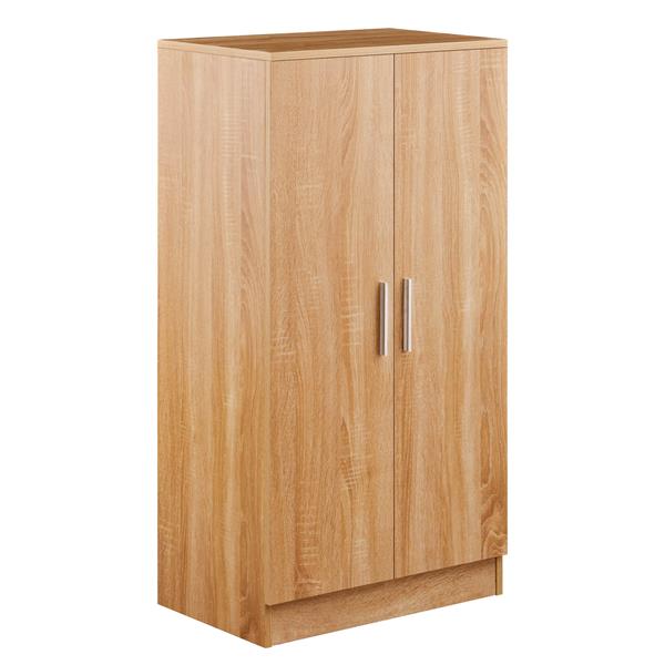 Scarpiera in legno 108x55x36 cm rovere chiaro - Giulia