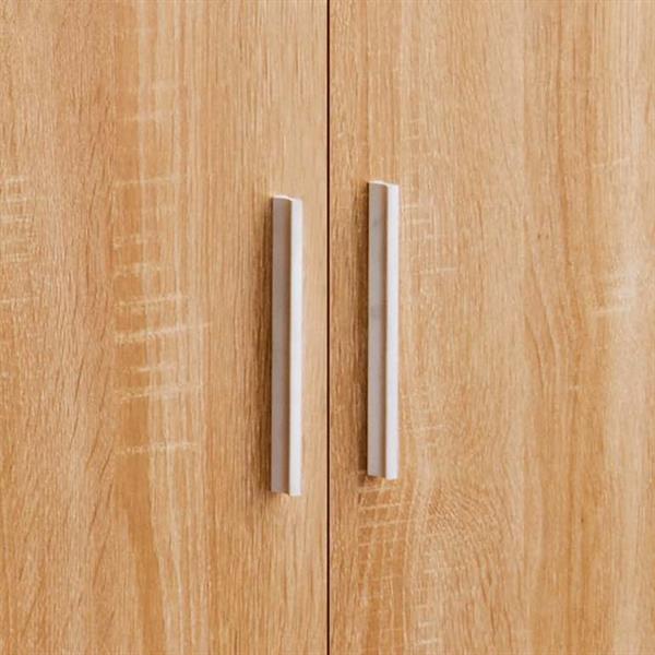 Scarpiera in legno 108x55x36 cm rovere chiaro - Giulia