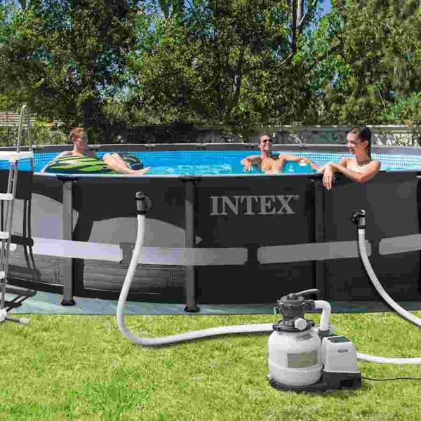 Piscina fuori terra rotonda 610x610x122 cm, accessori inclusi