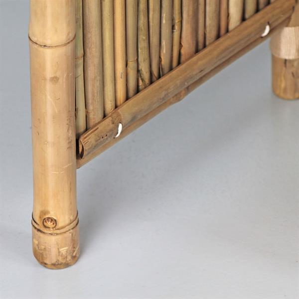 Paravento in bambù 200x180 cm con 5 pannelli