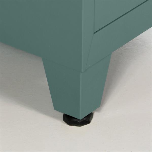 Armadietto metallo 1 anta appendiabiti color verde