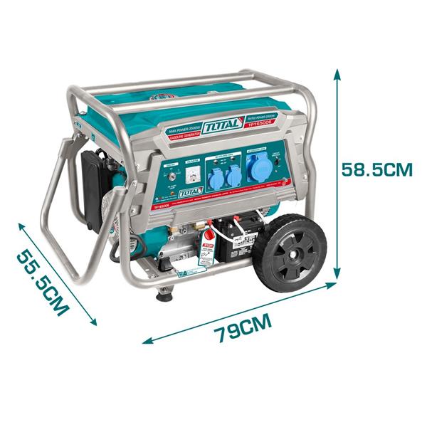 Generatore a benzina carrellato 6,5kW 4 tempi OVH