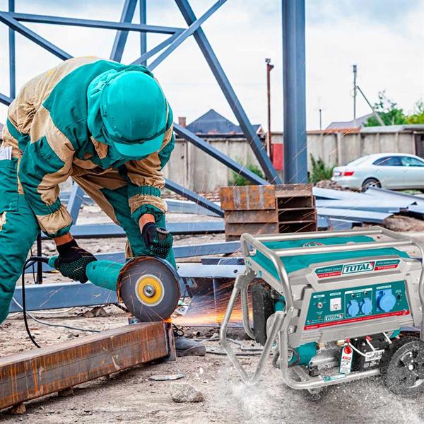Generatore a benzina carrellato 6,5kW 4 tempi OVH