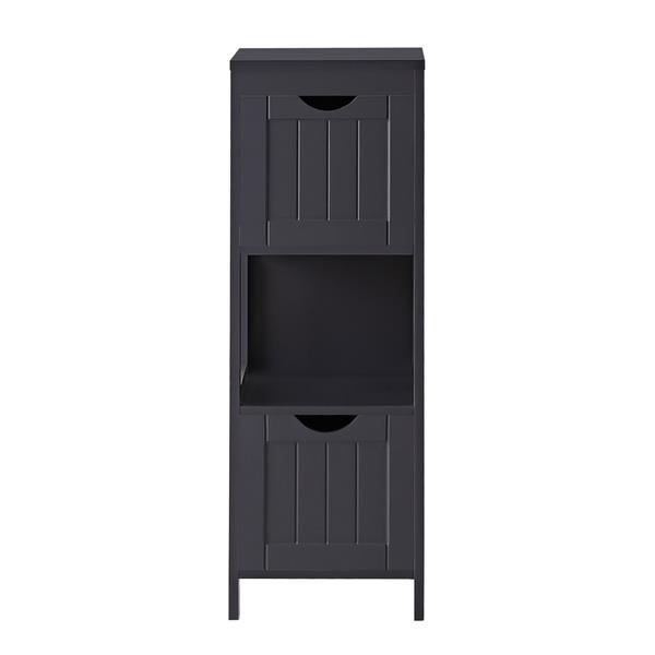 Mobile colonna bagno grigio 30x30x89 - Ella