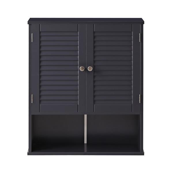 Pensile bagno grigio 60x20x70 cm - Iris