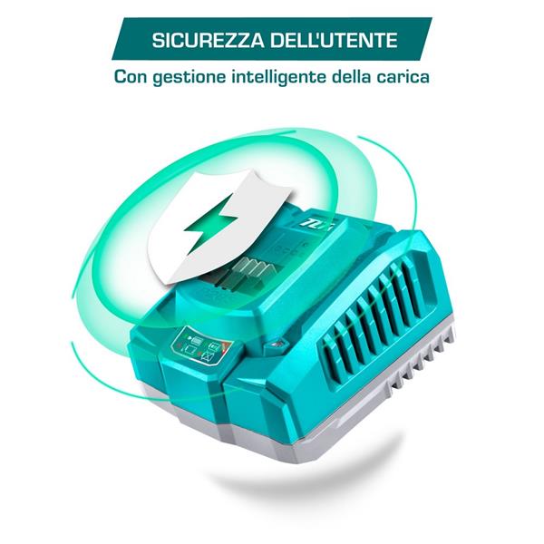 Caricabatteria rapido 4AH 20V - one battery