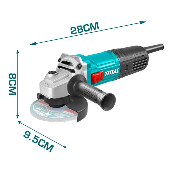 Smerigliatrice angolare 750W con disco da 115mm