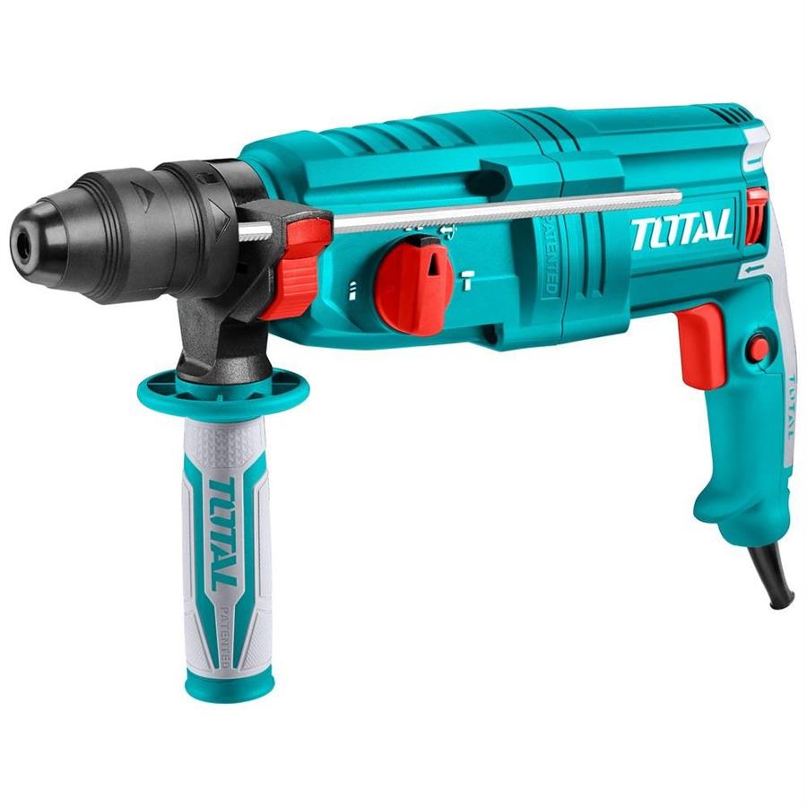Martello rotativo SDS Plus da 800W potenza 2,5J con valigetta e accessori