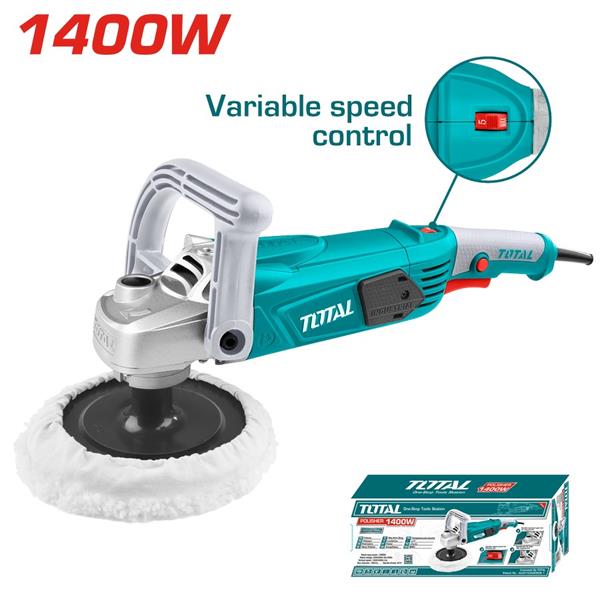 Lucidatrice ad alte prestazioni 1400W con diametro 180mm