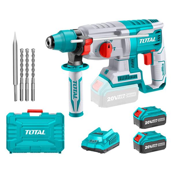 Martello rotativo a batteria 2,5J brushless SDS - one battery