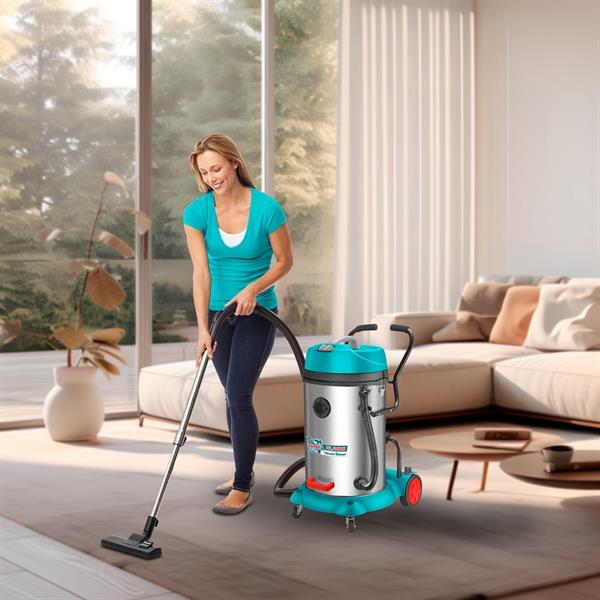 Bidone aspiratutto potente da 75L con motore da 2400W