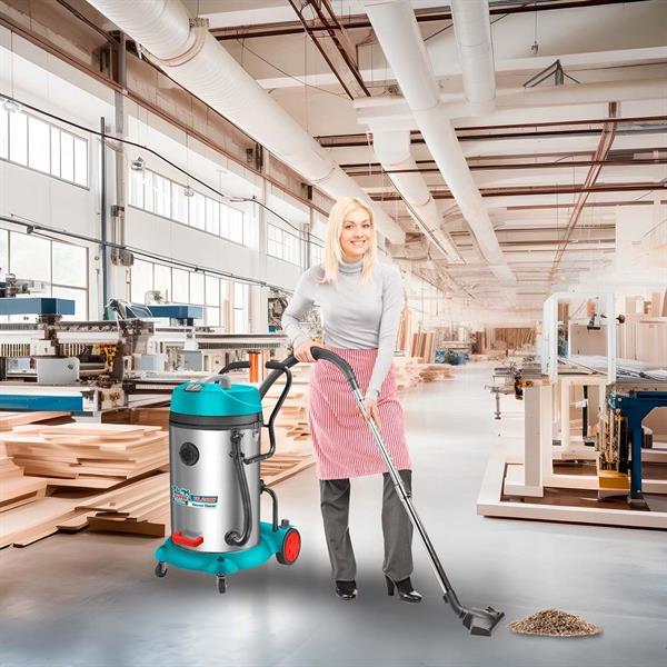 Bidone aspiratutto potente da 75L con motore da 2400W
