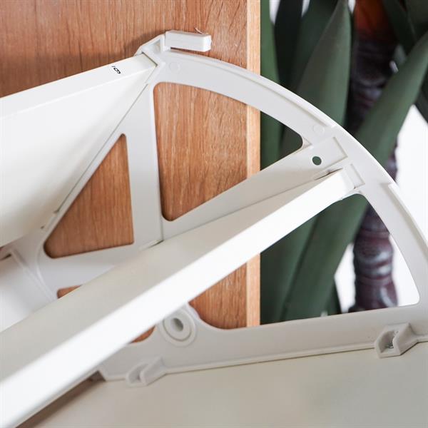 Scarpiera 3 ante rovere con cassetti bianchi - Sky