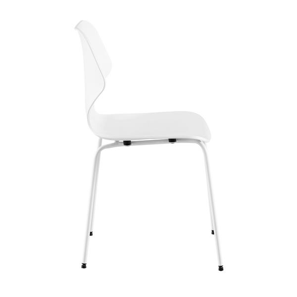 Set da 4 sedie design moderno bianche - Selene