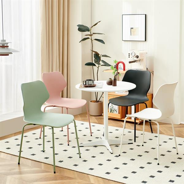 Set da 4 sedie design moderno bianche - Selene