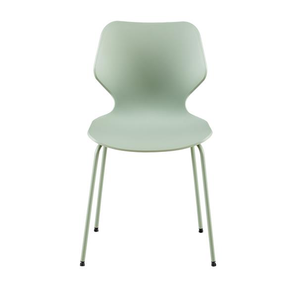 Set da 4 sedie da salotto moderne verdi - Selene
