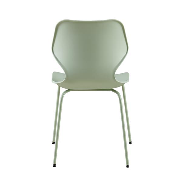 Set da 4 sedie da salotto moderne verdi - Selene