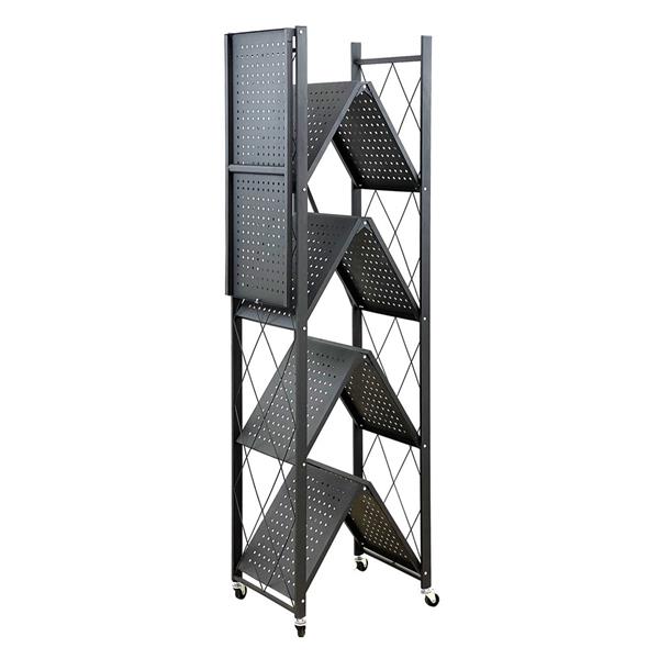 Scaffale metallico richiudibile 5 ripiani