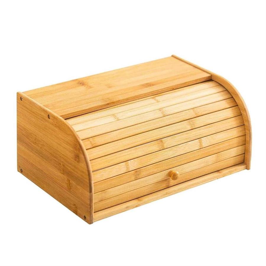 Scatola porta pane in bamboo naturale 40x27x17,5 cm