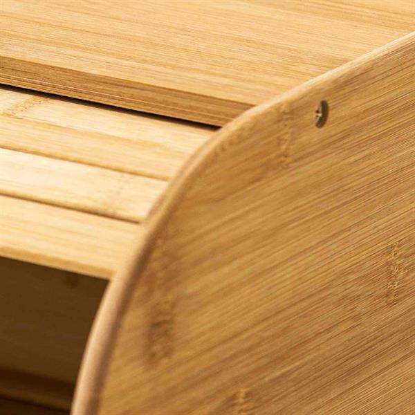 Scatola porta pane in bamboo naturale 40x27x17,5 cm