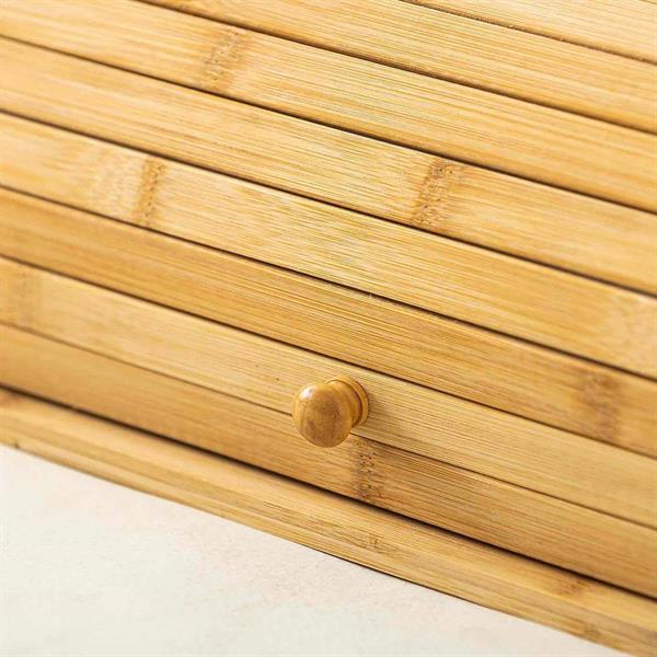 Scatola porta pane in bamboo naturale 40x27x17,5 cm