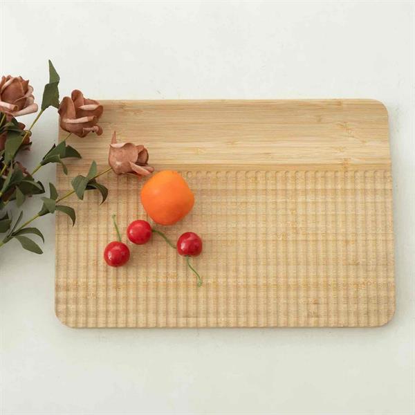 Tagliere da cucina in legno di bamboo 30x20x1,6 cm