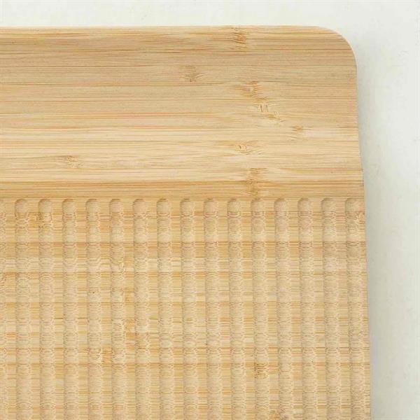 Tagliere da cucina in legno di bamboo 30x20x1,6 cm