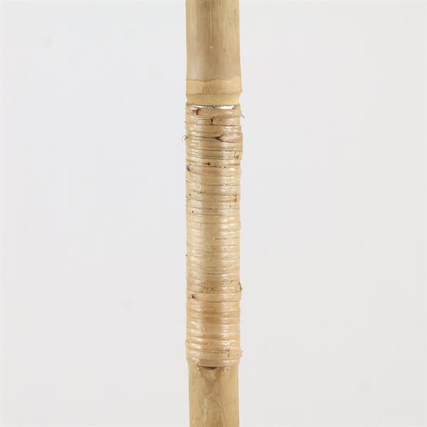 Ombrellone da giardino in bamboo e foglie di banano diametro 270 cm