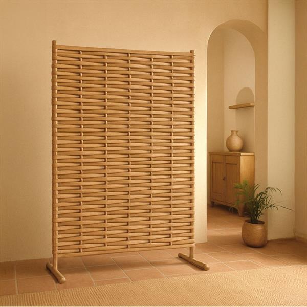 Paravento da giardino in legno di bambù 150x220 cm