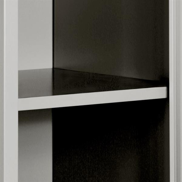 Armadio metallo sporco pulito grigio 85x50x190 cm