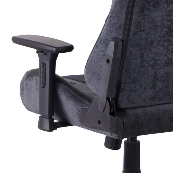 Poltrona gaming reclinabile a 155 gradi grigio e nera - Flyco