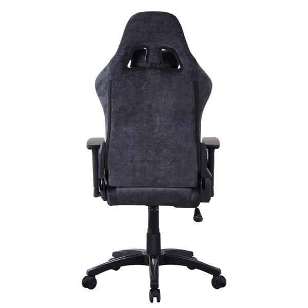 Poltrona gaming reclinabile a 155 gradi grigio e nera - Flyco