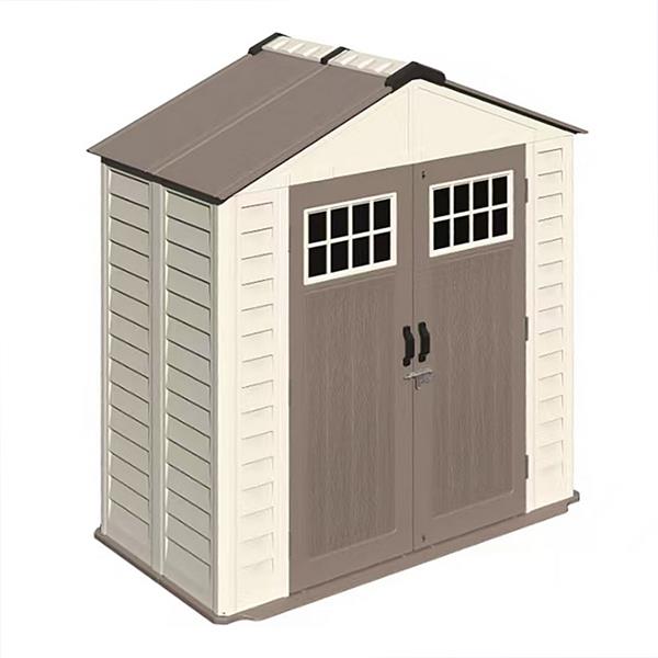 Modulo base Casetta da esterno in HDPE 211,2x114,7x252 cm bicolore