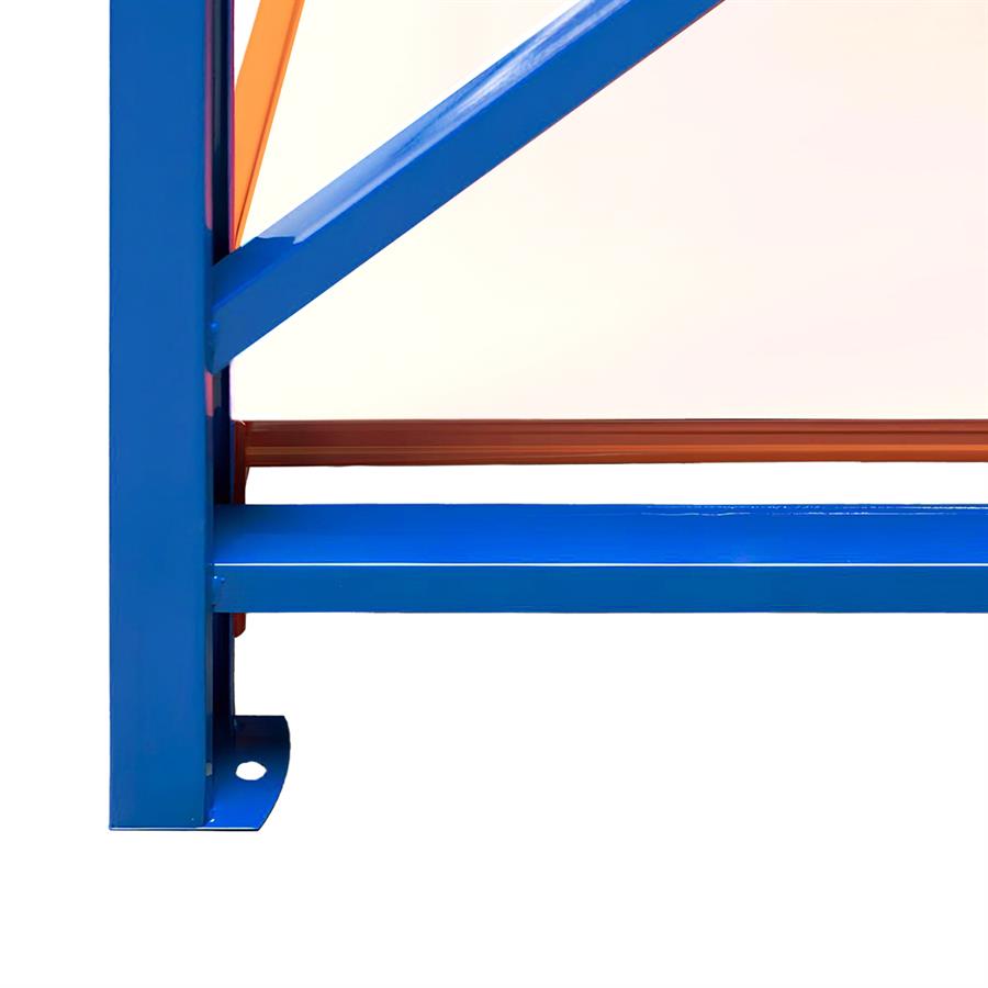 Scaffalatura metallica 200x50x200 cm per carichi pesanti 600 kg