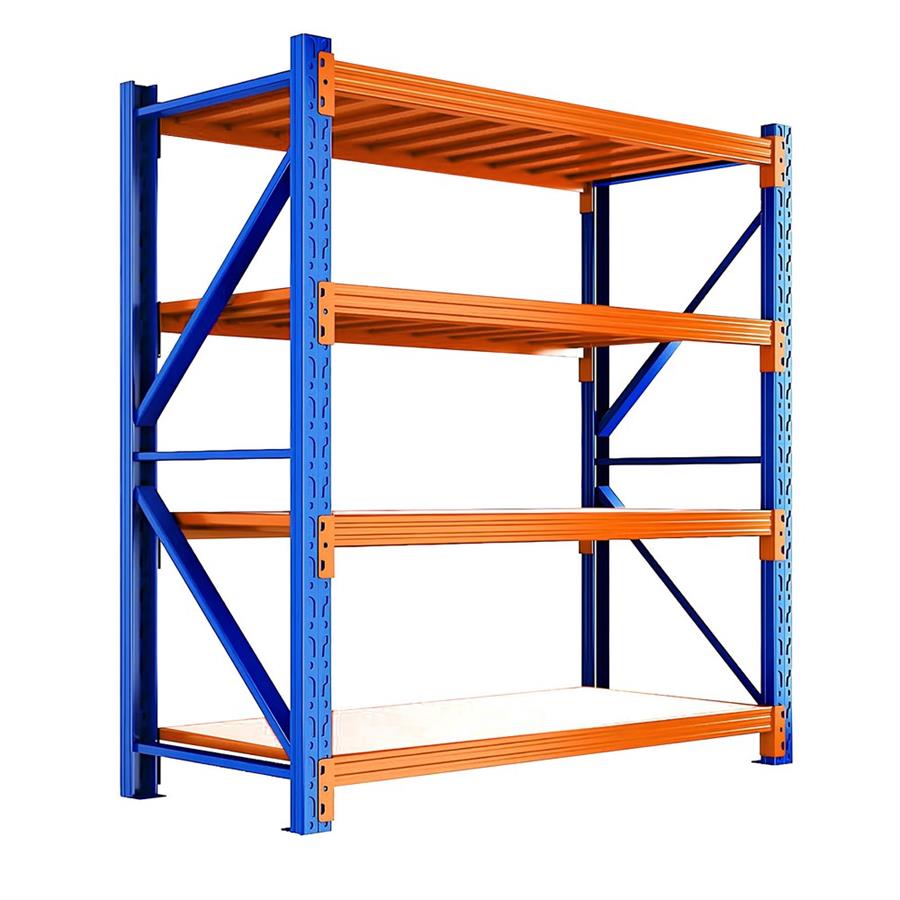Scaffalatura metallica 200x50x200 cm per carichi pesanti 600 kg