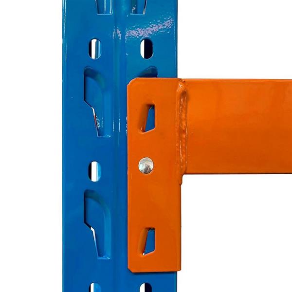 Scaffalatura metallica 200x50x200 cm per carichi pesanti 600 kg