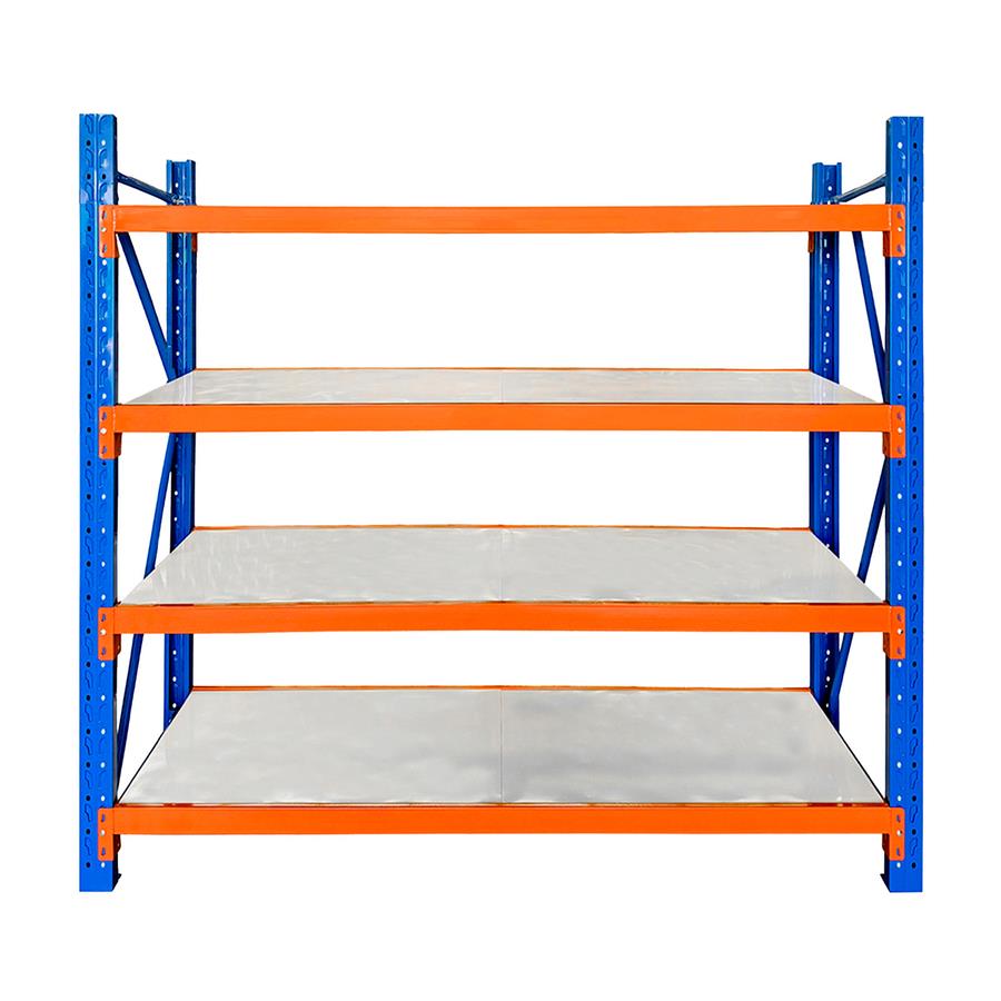 Scaffalatura metallica 200x60x200 cm carichi pesanti 800 kg