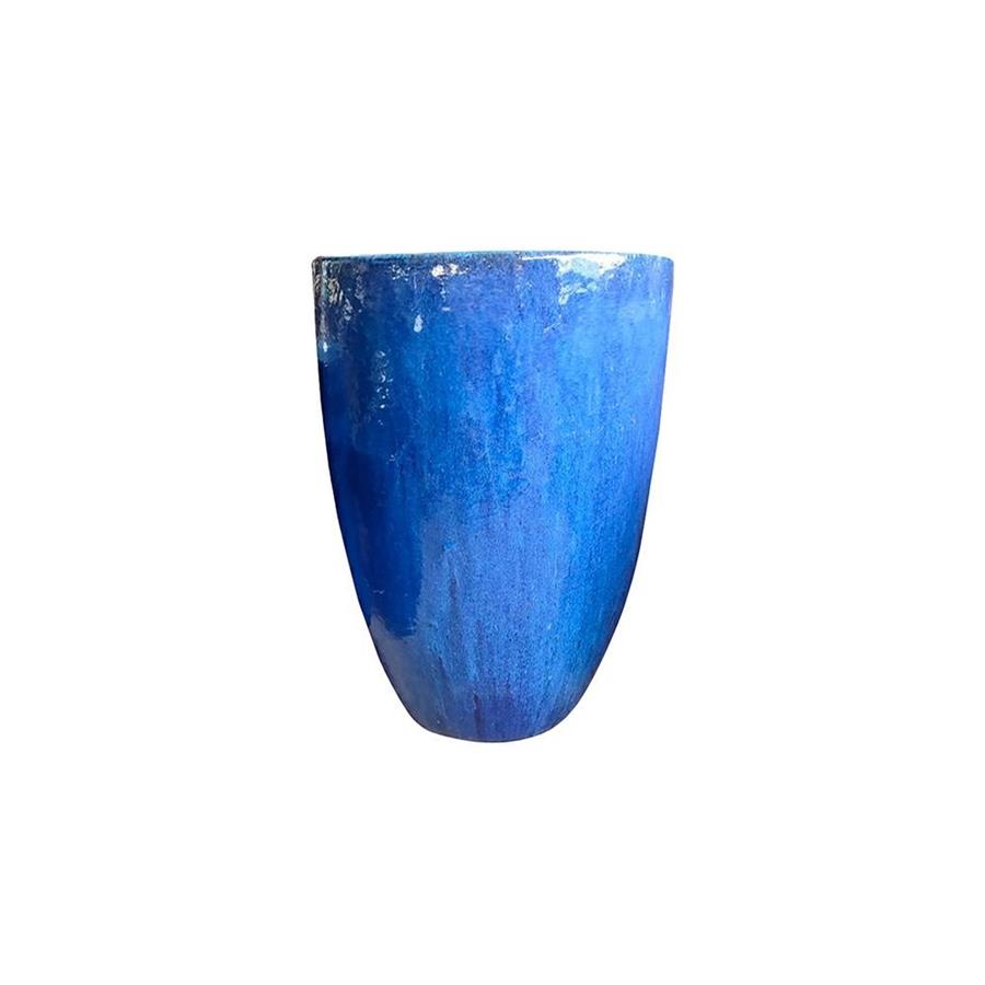 Vaso decorativo da esterno 29x41 cm blu cobalto - Canar