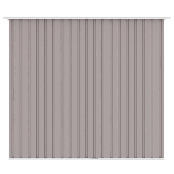 Casetta da giardino in acciaio grigia 201x121 cm – Sky