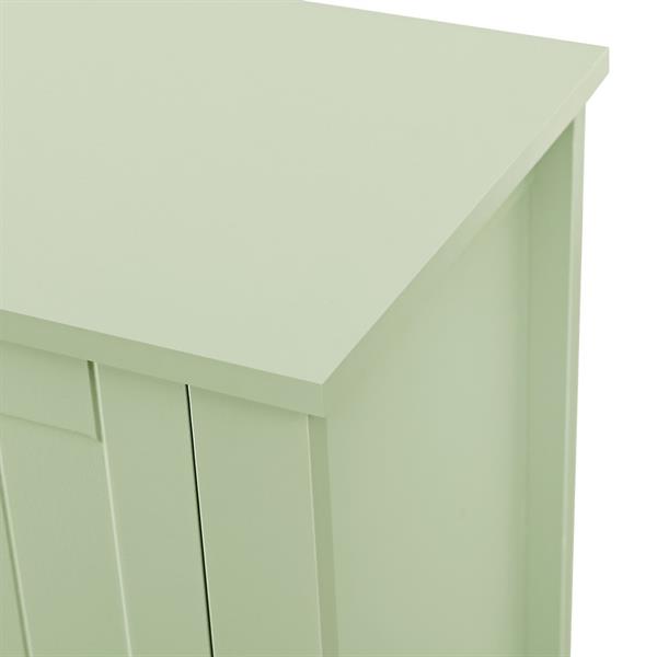 Mobiletto bagno multiuso con 4 cassetti e 1 anta verde salvia - Lily