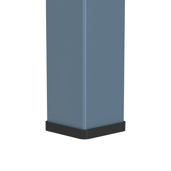 Colonna bagno in metallo 35x35x120cm blu - Pop